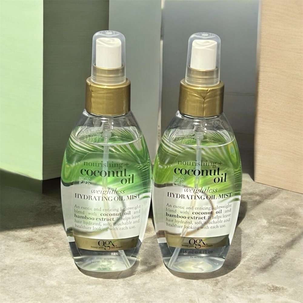 OGX Nourishing Coconut Oil Weightless Hydrating Oil Mist x2